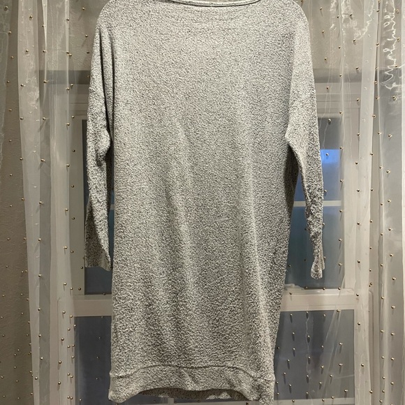 Charlotte Russe Extra long fleece sweater —SO COMFY - Picture 2 of 4